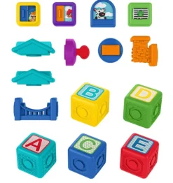Baby Einstein Connectables Playhouse Bridge & Learn Magnetic Activity Blocks Outlet