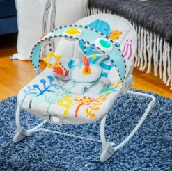 Baby Einstein Kick to It Opus Musical Infant to Toddler Rocker New