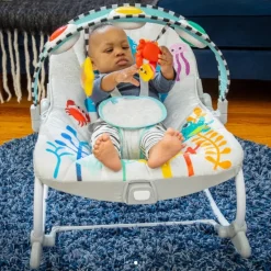 Baby Einstein Kick to It Opus Musical Infant to Toddler Rocker New