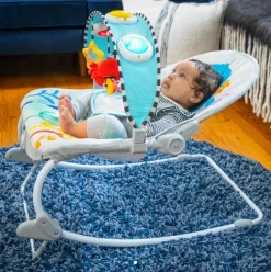 Baby Einstein Kick to It Opus Musical Infant to Toddler Rocker New