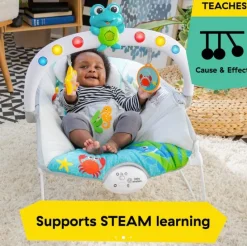 Baby Einstein Kick to It Neptune Musical Bouncer Online