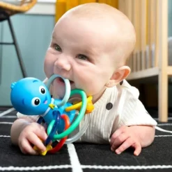 Baby Einstein Ocean Explorers Opus’s Shake & Soothe Teether Toy & Rattle Outlet