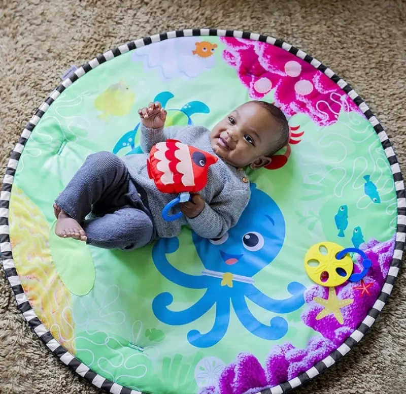 Baby Einstein Sea Floor Explorers 2-in-1 Water Mat Playgym Best
