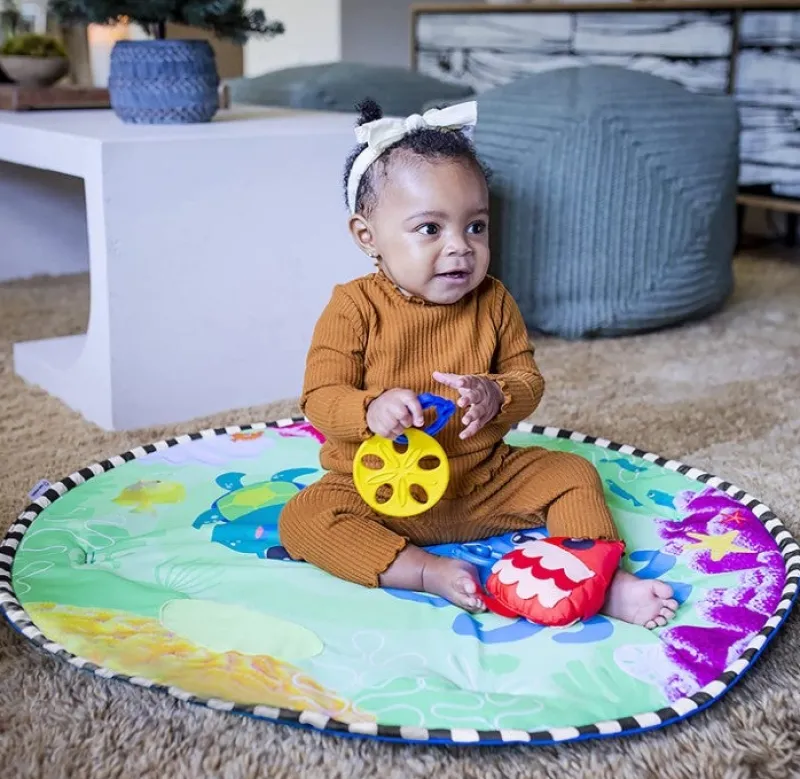 Baby Einstein Sea Floor Explorers 2-in-1 Water Mat Playgym Best