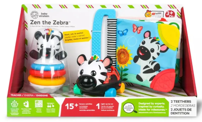 Baby Einstein Zen the Zebra 3-Piece Gift Set Best