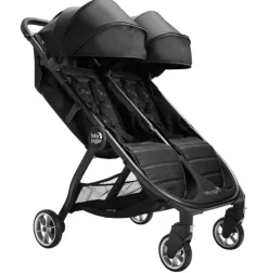 Baby Jogger City Tour 2 Double Stroller Pitch Black New