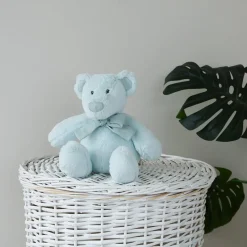Babyco Bear Plush Toy Blue 18cm New