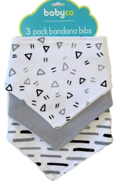 Babyco 3-Pack Bandana Bib Neutral Online