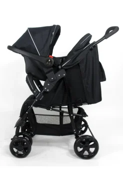 Babylo plum travel system melange grey Best