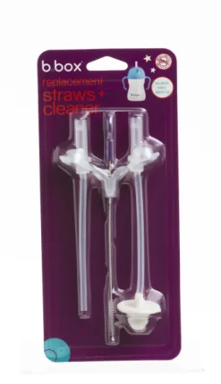 b.box Sippy Cup V2 Replacement Straw & Cleaner New