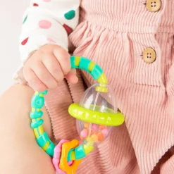Bright Starts Bright Start Grab & Spin Rattle and Teether Toy Outlet