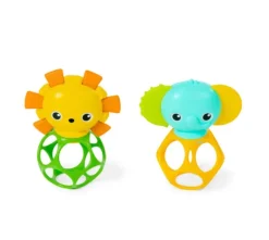Oball Bright Starts Soother Pals Easy-Grasp Teether Toys Hot