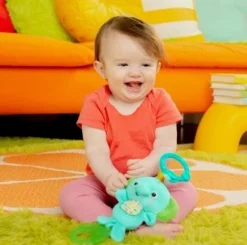 Bright Starts Tug Tunes On-the-Go Toy - Elephant Fashion