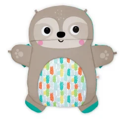 Bright Starts Tummy Time Prop & Play Mat Sloth Hot