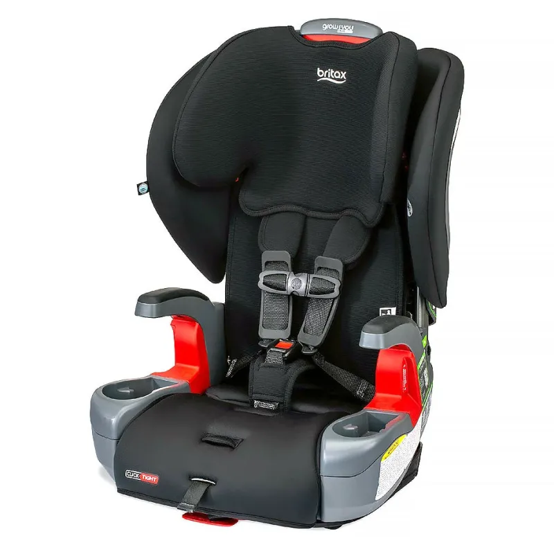 Britax Grow With You ClickTight Booster Seat Black Contour Outlet