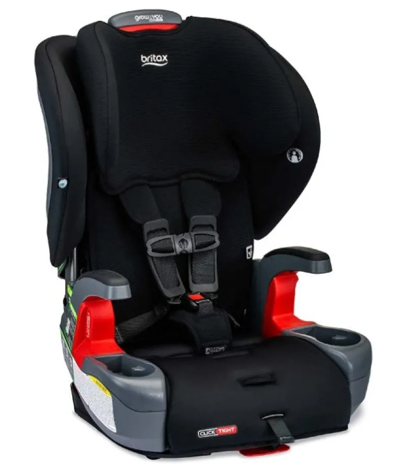 Britax Grow With You ClickTight Booster Seat Black Contour Outlet