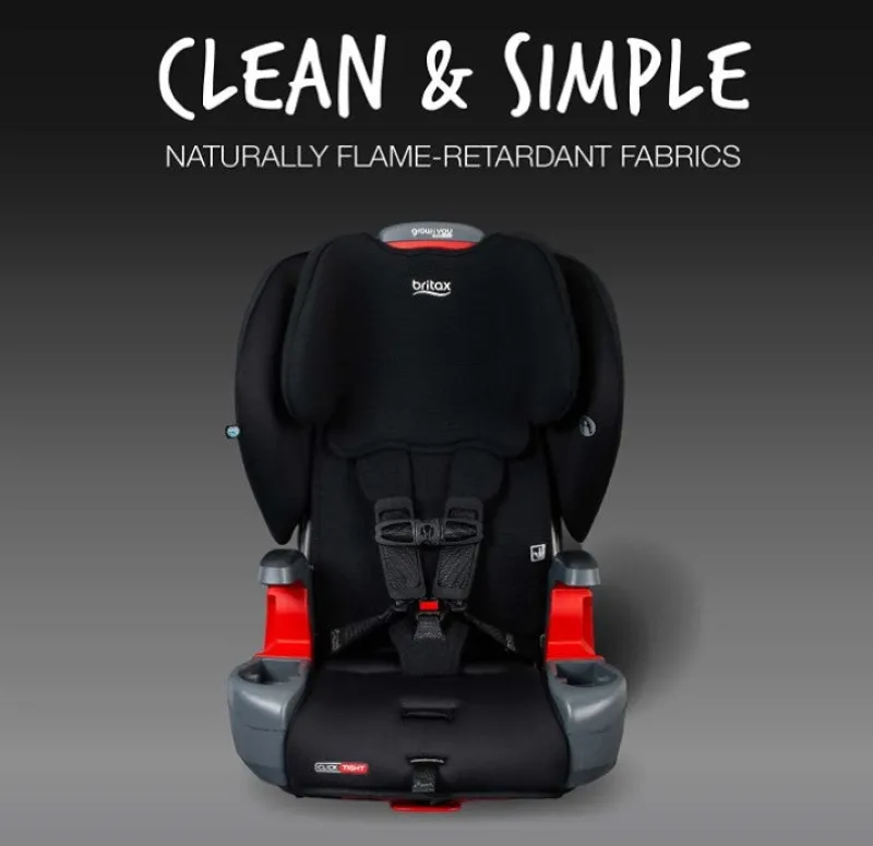 Britax Grow With You ClickTight Booster Seat Black Contour Outlet