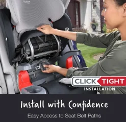 Britax Grow With You ClickTight Booster Seat Black Contour Outlet