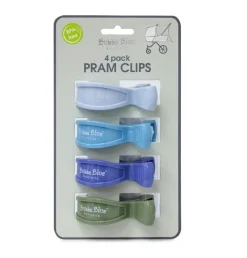 Bubba Blue Pram Clips 4-Pack Boy Outlet