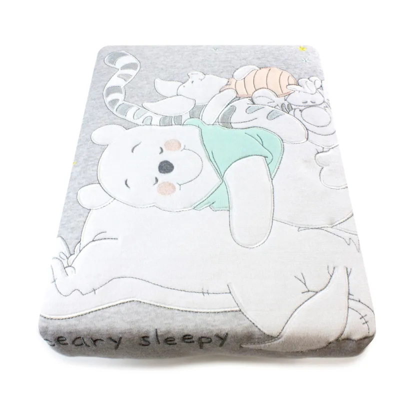 Winnie the Pooh Bubba Blue Reversible Cot Comforter Discount