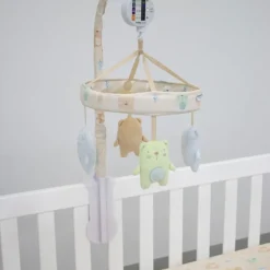 Bubba Blue Woodland Bear Musical Mobile Clearance