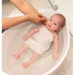 Bubble Baby Bath with Newborn Support Insert White Best