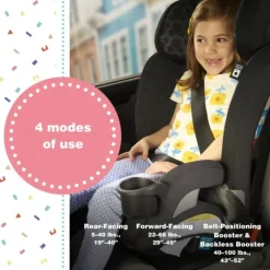 Disney Baby EverSlim All-in-One Convertible Car Seat Vintage Disney Sale