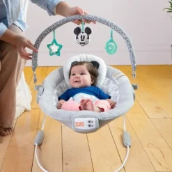 Mickey Mouse Disney Baby Cloudscapes Comfy Bouncer New