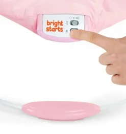 Disney Baby Minnie Mouse Rosy Skies Vibrating Bouncer Outlet