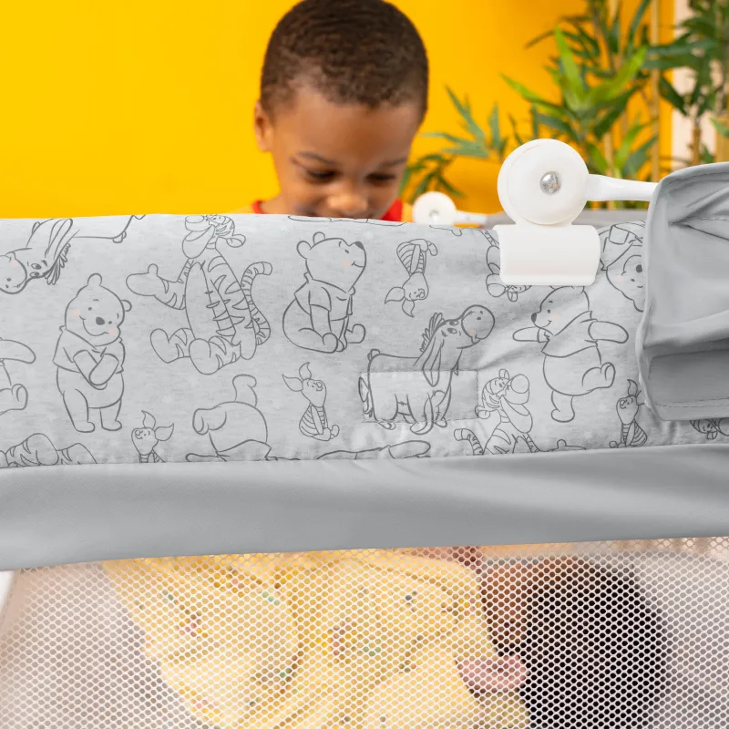 Winnie the Pooh Disney Baby Slumber Party Bassinet New