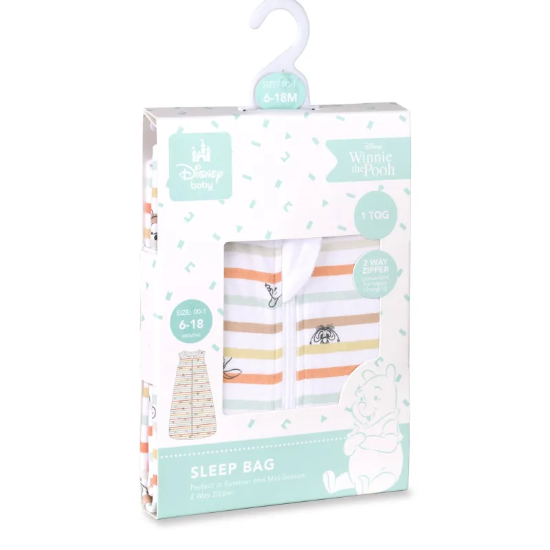 Winnie the Pooh Disney Baby Sleepbag 1 TOG 6-18m Clearance