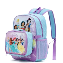 Disney Princess Backpack With Cooler Lunch Bag Outlet