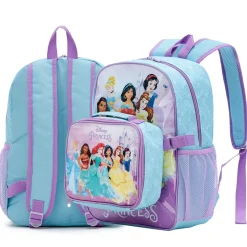 Disney Princess Backpack With Cooler Lunch Bag Outlet