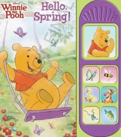 Winnie the Pooh Disney Hello Spring Little Sound Board Book Clearance