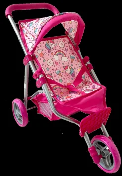 Gund Dolls 3 Wheel Stroller 57cm 9326C Hot