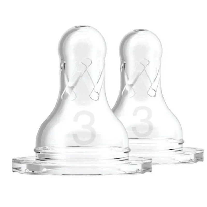 Dr Browns Dr Brown's Level 3 Narrow Neck Teats 2-Pack Outlet