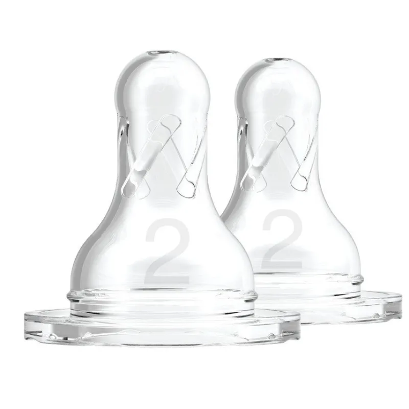 Dr Browns Dr Brown's Level 2 Narrow Neck Teats 2-Pack Outlet