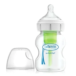 Dr Browns Dr Brown's Options+ Wide Neck Feeding Bottle with Level 1 Teat 150ml  1-Pack Fashion