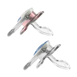 Dr Browns Dr Brown's PreVent Contoured Glow-in-the-Dark Pacifier 2-Pack 0-6m - Assorted Colours Discount