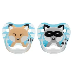 Dr Browns Dr Brown's Prevent Printed Shield Pacifier 2-Pack 0-6m Boy - Assorted Colours Discount