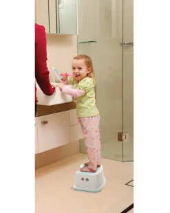 Dreambaby Step Stool Dots Aqua Fashion