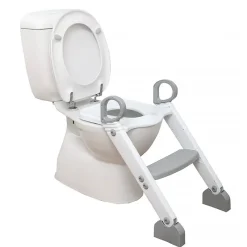 Dreambaby Step-up Toilet Topper Grey/White New
