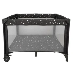 Edinburgh Grey stars portable cot Outlet