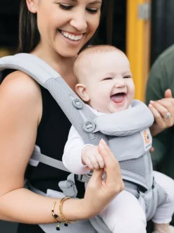Ergobaby Ergo Baby Omni 360 Carrier Air Mesh Pearl Grey Clearance