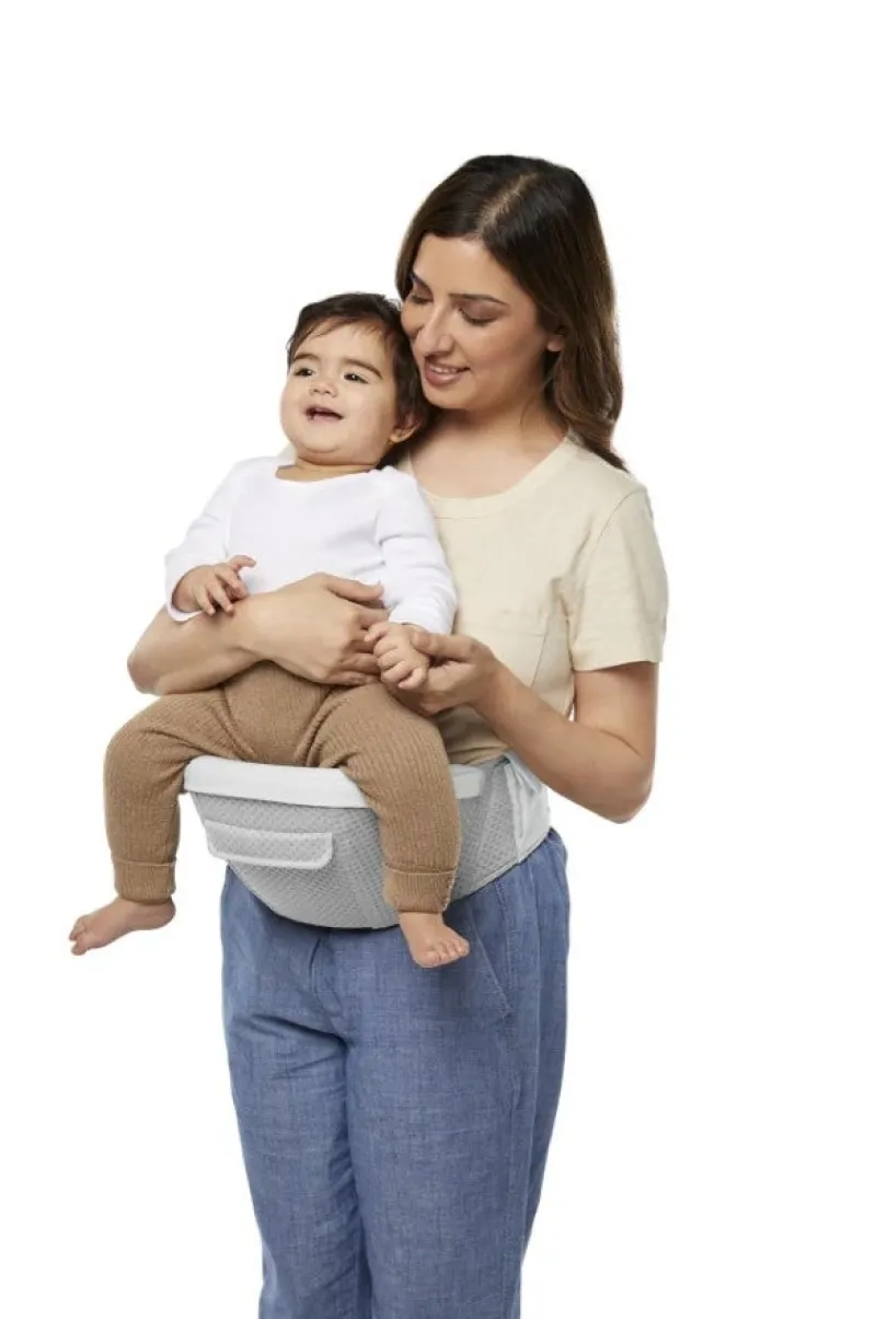 Ergobaby Alta Hip Seat Baby Carrier Pearl Grey Clearance