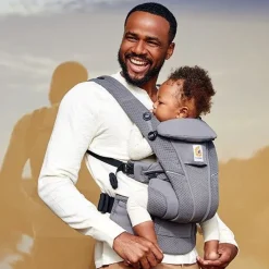 Ergobaby Omni Breeze Carrier Graphite Grey New
