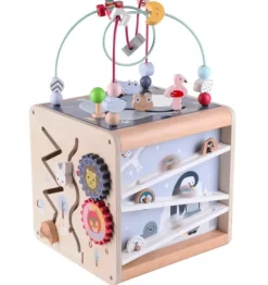 EverEarth 6-in-1 Wild Animal Activity Cube New