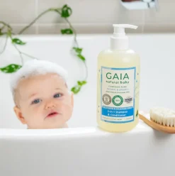 Gaia Natural Baby 2-in-1 Shampoo & Conditioner 500ml Discount