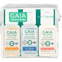 Gaia Natural Baby Mini Traveller Set 3x50ml Clearance