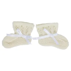 Little Angels Knitwear Hand Knit Booties Online